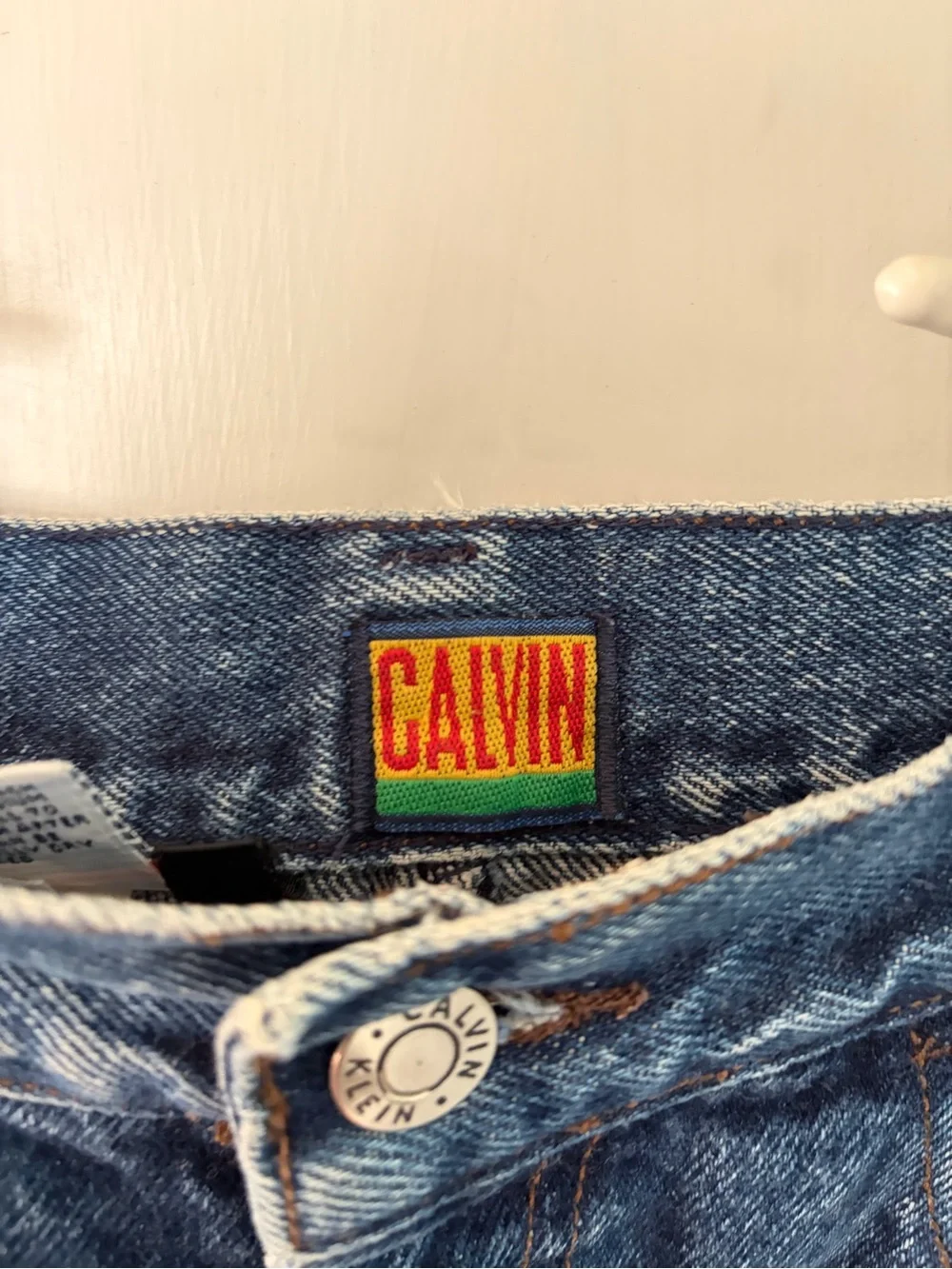 Vintage Calvin Klein Denim Skirt